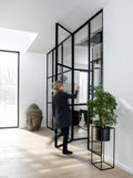 Costal custom-made glass partition - Openings